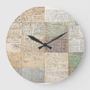 Reloj Redondo Grande Antísimas postales Antecedentes de la época france
