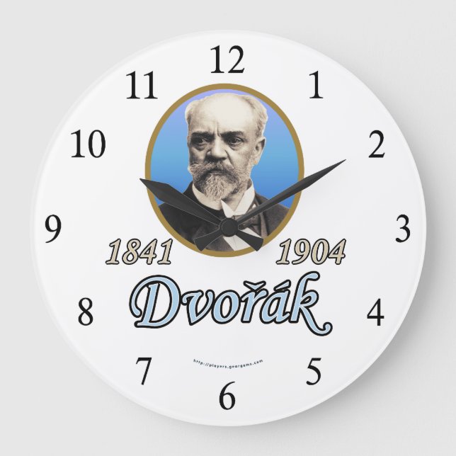 Reloj Redondo Grande Antonin Dvorak (Anverso)