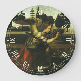 Reloj Redondo Grande Anunciación del Señor de Leonardo da Vinci