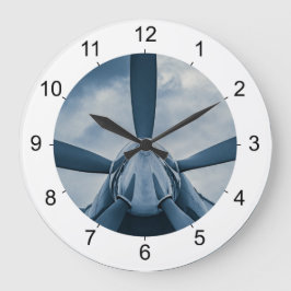 Reloj Redondo Grande ¡Apoyo claro!