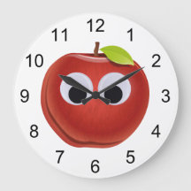 Apple, fruta roja con ojos de google - Personaliza
