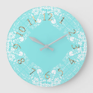 Reloj Redondo Grande Aqua-Magical-Nursury-Multi-Sz