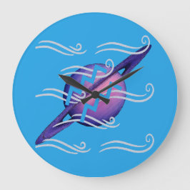 Reloj Redondo Grande Aquarius