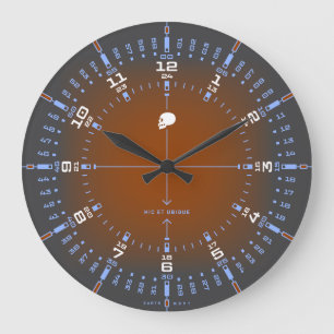 Reloj Redondo Grande Aquí y en todas partes