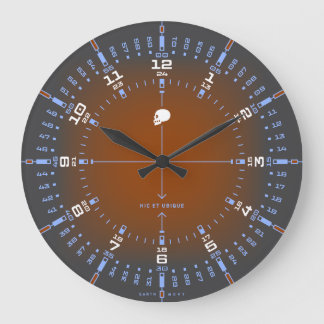 Reloj Redondo Grande Aquí y en todas partes