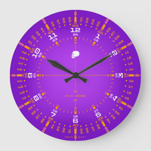 Reloj Redondo Grande Aquí y en todas partes