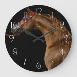 Reloj Redondo Grande Arabian horse