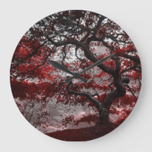 Árbol de cerezo rojo