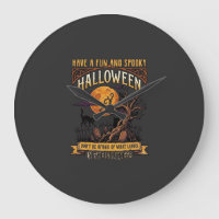 Árbol espeluznante de Halloween Luna llena Gato ne