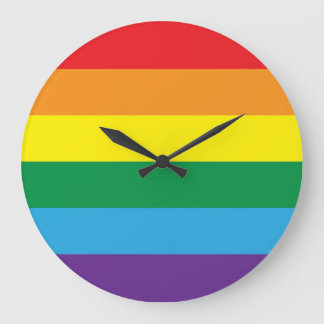 Reloj Redondo Grande Arcoiris