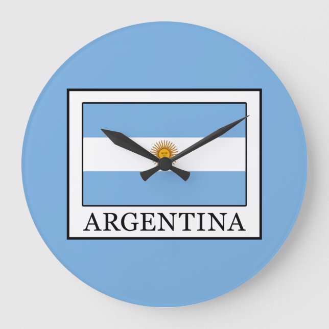 Reloj Redondo Grande Argentina (Anverso)