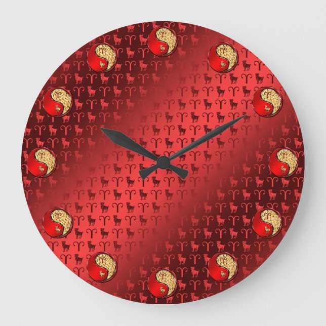 Reloj Redondo Grande Aries (Anverso)