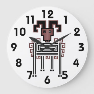 Reloj Redondo Grande Aries Clock
