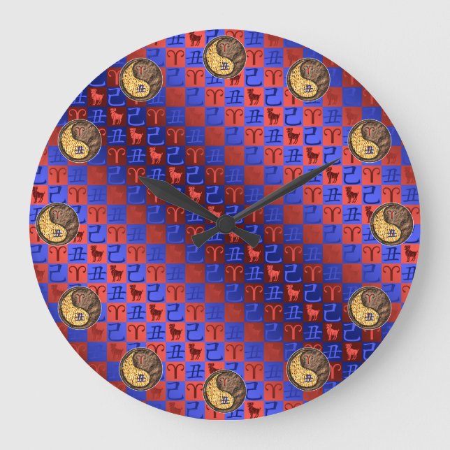 Reloj Redondo Grande Aries & Earth Ox (Anverso)