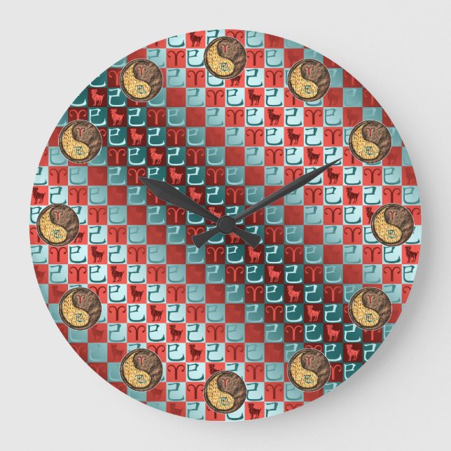 Reloj Redondo Grande Aries & Earth Snake (Anverso)