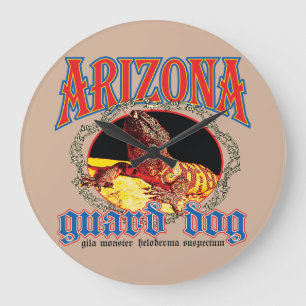 Reloj Redondo Grande Arizona Gila Monster