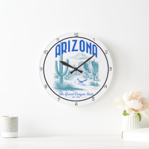 Reloj Redondo Grande Arizona Gran Cañón Estado