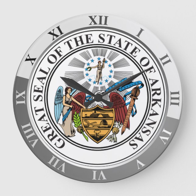 Reloj Redondo Grande Arkansas (Anverso)