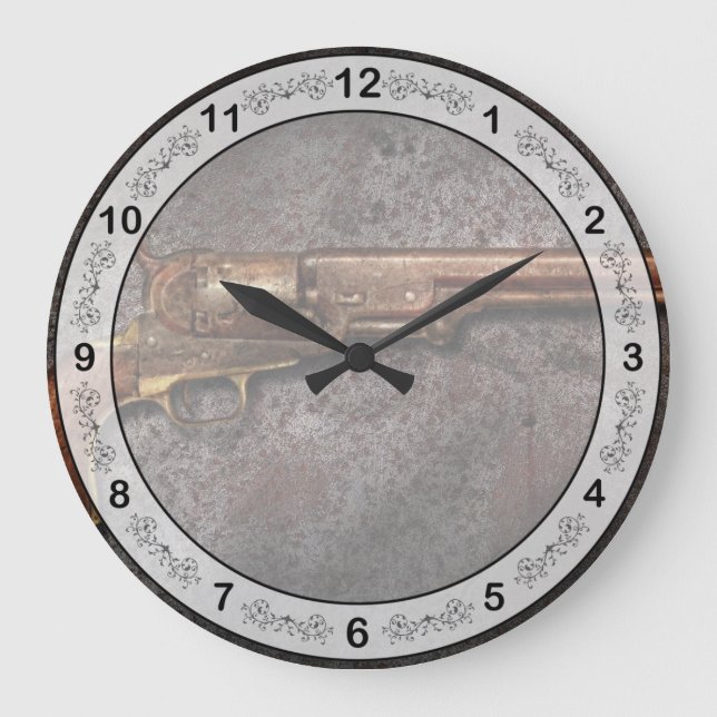 Reloj Redondo Grande Arma - Modelo 1851 - 36 Revólver de calibre (Anverso)