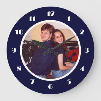 Reloj Redondo Grande Armada fotográfica