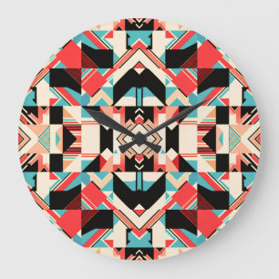 Reloj Redondo Grande Armonía fracturada