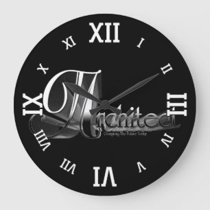 Reloj Redondo Grande Arquitecto