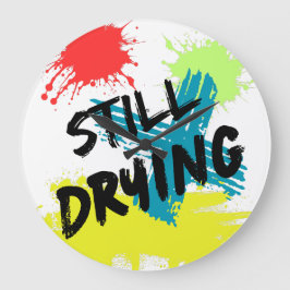 Reloj Redondo Grande Art Clock