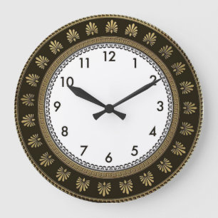 Reloj Redondo Grande Art Deco
