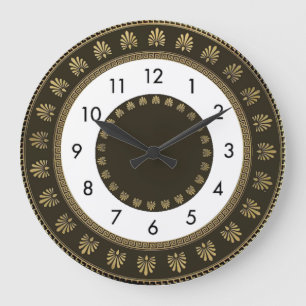 Reloj Redondo Grande Art Deco