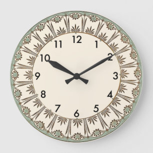 Reloj Redondo Grande Art Déco