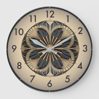Reloj Redondo Grande Art Deco