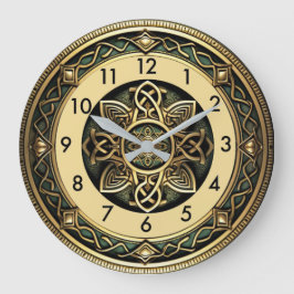 Reloj Redondo Grande Art Deco