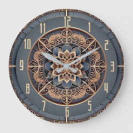 Reloj Redondo Grande Art Deco