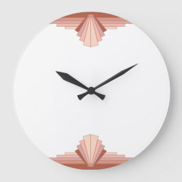 Reloj Redondo Grande Art deco elements in full rose gold01