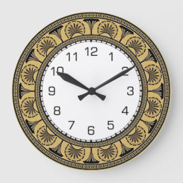 Reloj Redondo Grande Art Deco Wall