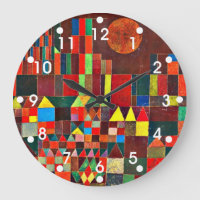 Arte de Paul Klee: Castillo y Sol, pintura de Klee