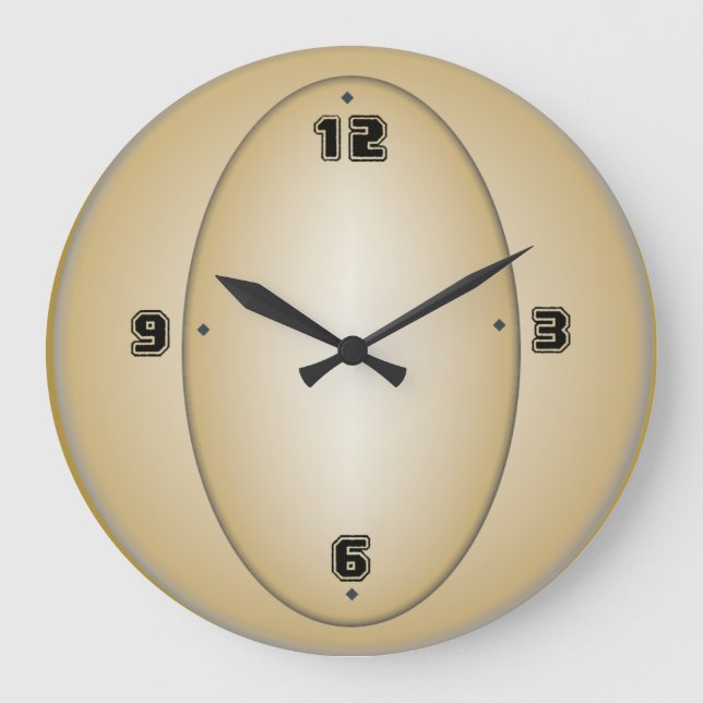 Reloj Redondo Grande Arte deportivo Deco (Anverso)