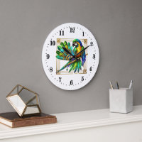 Arte elegante deco Parrot