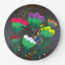 Arte hecho a mano - Flor de mariposa