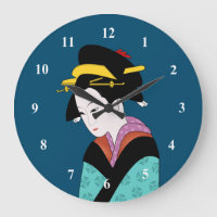Arte lindo del kimono japonés del geisha