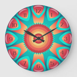 Reloj Redondo Grande Arte moderno