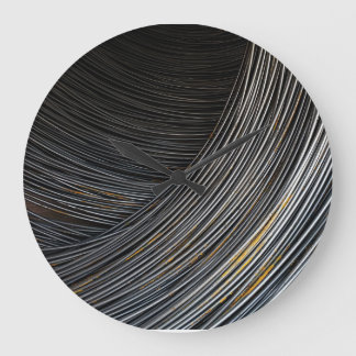 Reloj Redondo Grande Arte original: "la vida sigue girando"