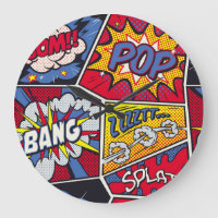 Arte pop retro, patrón de gritos de historietas.