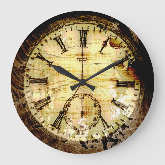 Reloj Redondo Grande Artefacto del tiempo - Pocket Watch (Anverso)