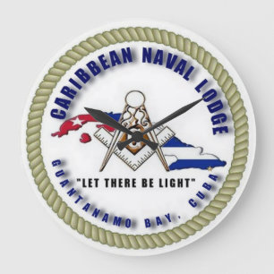 Reloj Redondo Grande Artículos masónicos de CNL