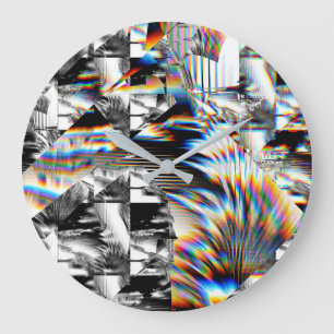Reloj Redondo Grande Asalto al arco iris