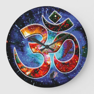 Reloj Redondo Grande Asana OM Universal