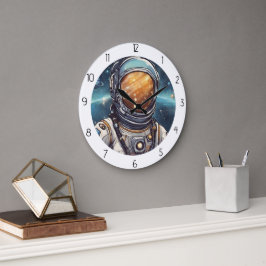 RELOJ REDONDO GRANDE ASTRONAUT