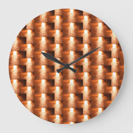 Reloj Redondo Grande Atardecer en el agua