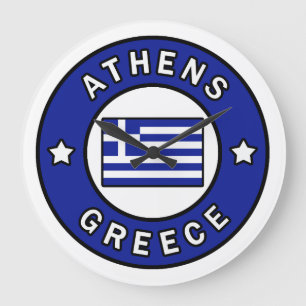 Reloj Redondo Grande Atenas Grecia